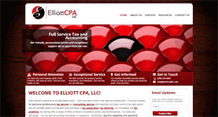 Desktop Screenshot of elliottcpallc.com